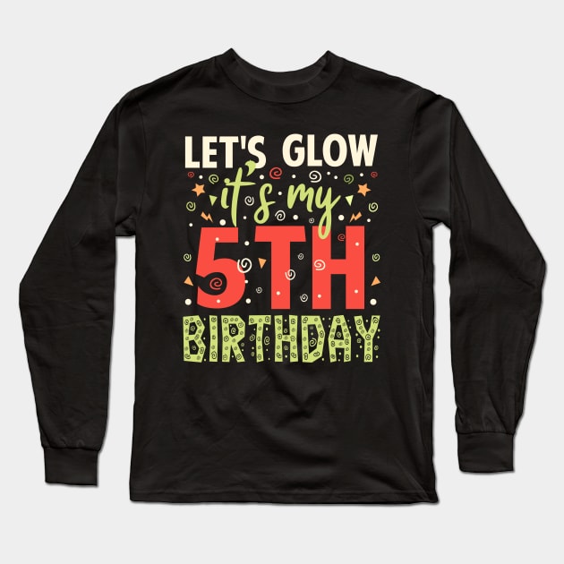 Its My 5th Birthday Gift Long Sleeve T-Shirt by Tesszero